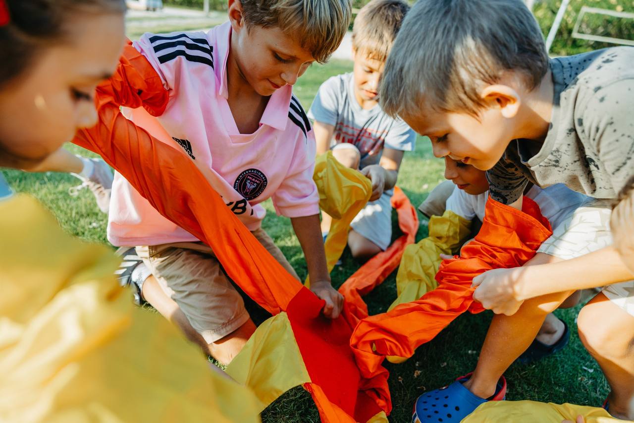 A football birthday on a real pitch, in the family's own kit — photo 6