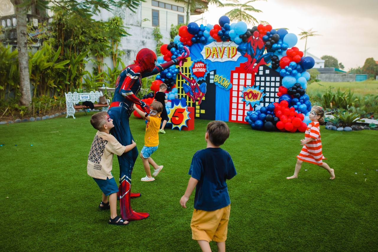 A Spiderman party at the last age he is completely real — photo 4