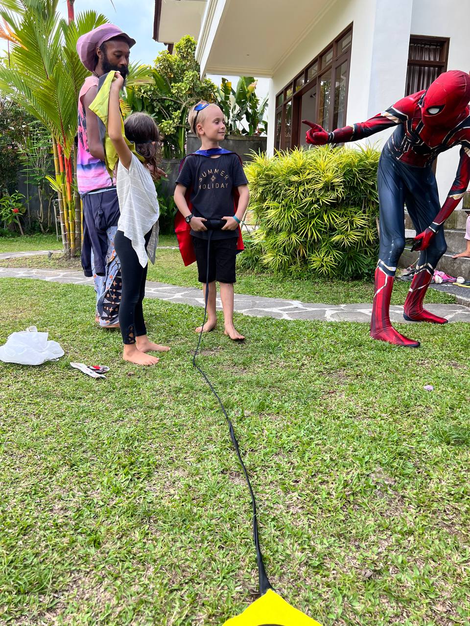 A Spiderman party where every guest arrived as somebody — photo 2