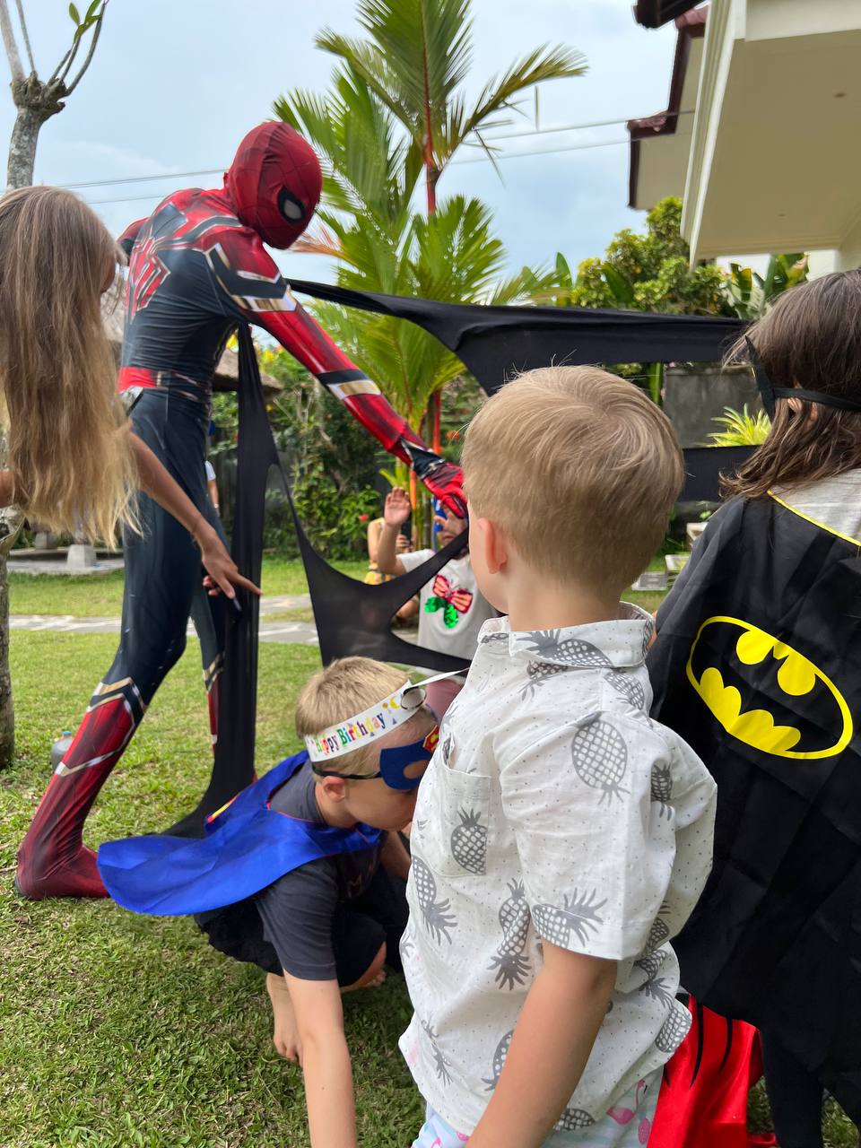 A Spiderman party where every guest arrived as somebody — photo 7