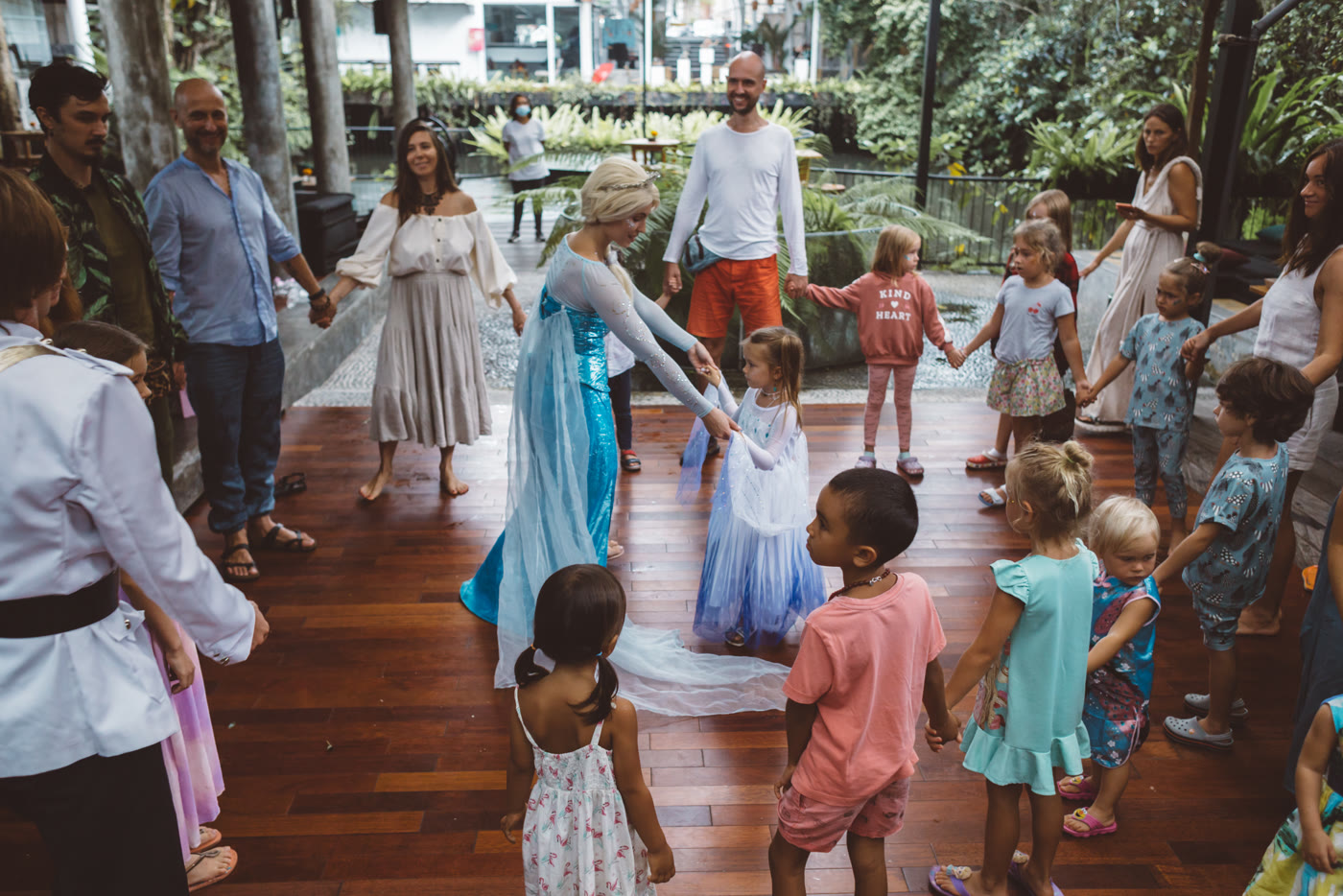 Frozen birthday party in Bali — real party photo 2
