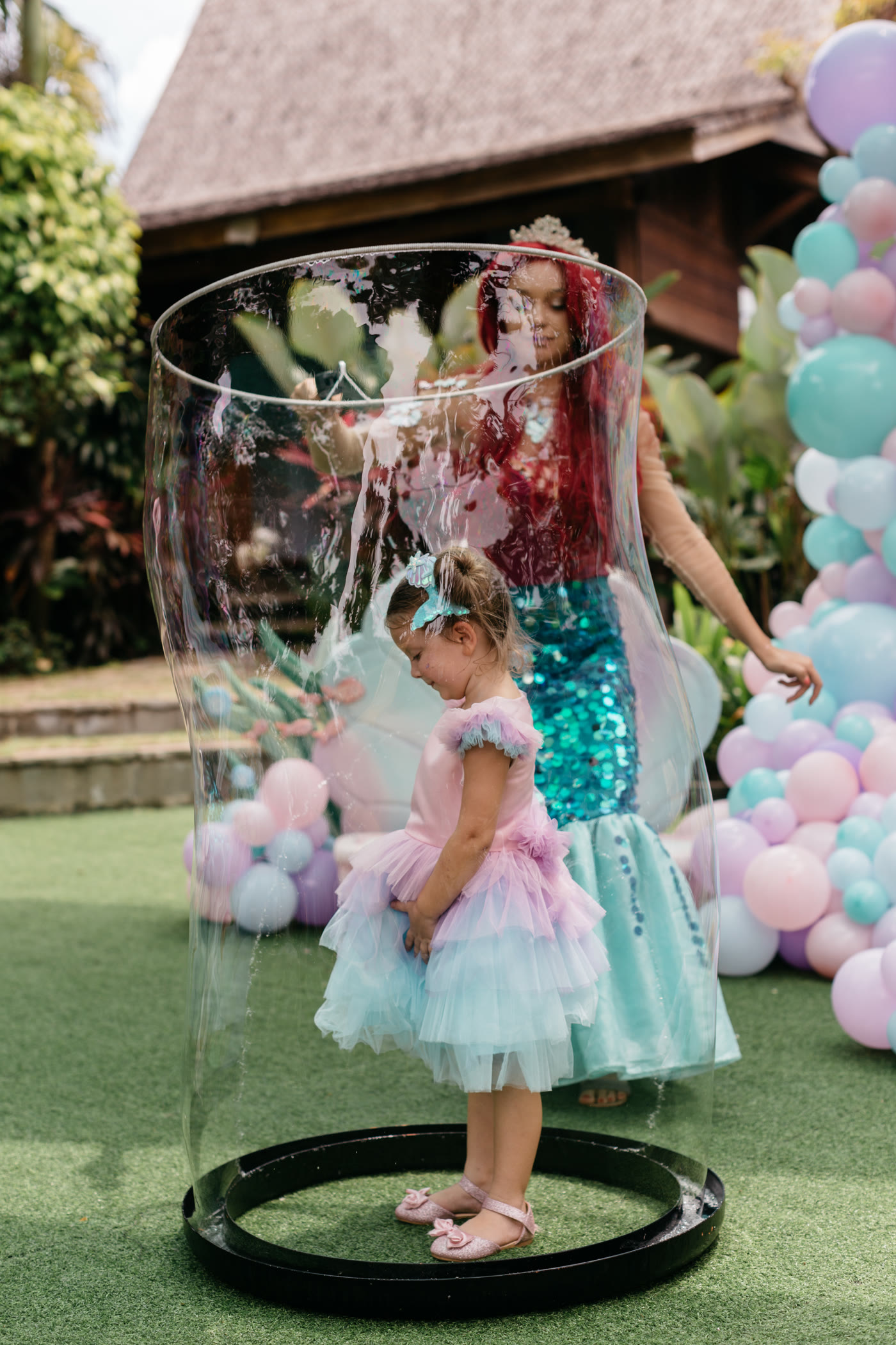 Little Mermaid birthday party in Bali — real party photo 2