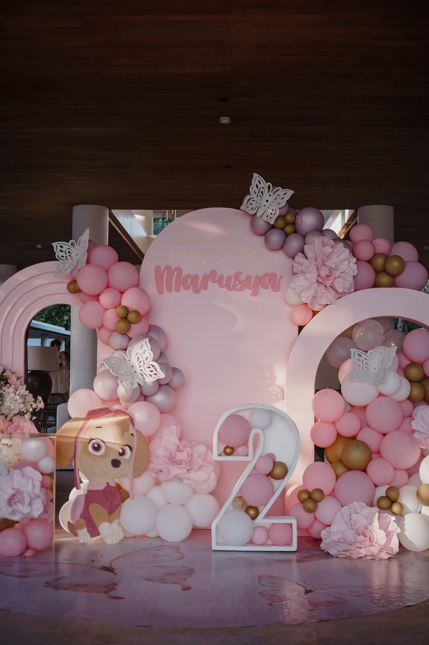 Princesses birthday party in Bali — real party photo 2